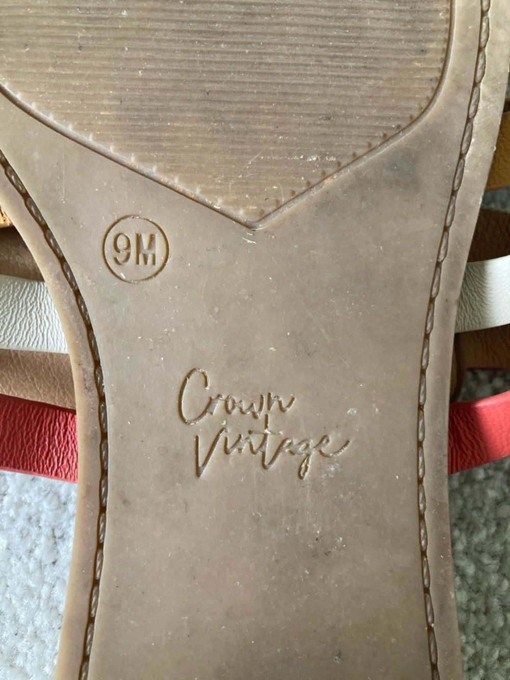 4/$10 - Crown Vintage Vaishali Slip-On Mule Sandals - Picture 5 of 6